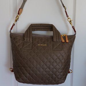 MZ WALLACE SMALL SUTTON BROWN LIKE NEW
